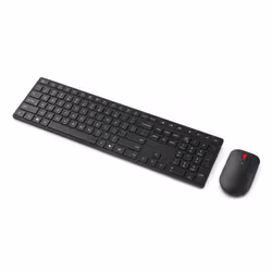 Lenovo 4X31S04810 clavier Souris incluse Bureau RF sans fil + Bluetooth Français Noir - Vue supplémentaire 3