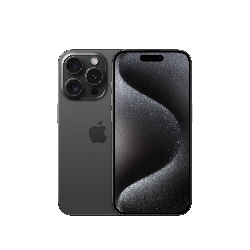Apple iPhone 15 Pro 256 Go Titane, Noir