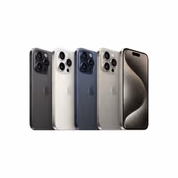 Apple iPhone 15 Pro 15,5 cm (6.1") Double SIM iOS 17 5G USB Type-C 256 Go Titane, Blanc - Vue supplémentaire 5
