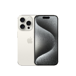 Apple iPhone 15 Pro 512 Go Titane, Blanc