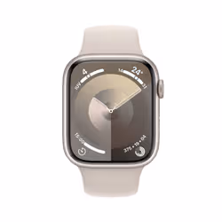 Apple Watch Series 9 45 mm Beige Wifi GPS - Vue supplémentaire 2