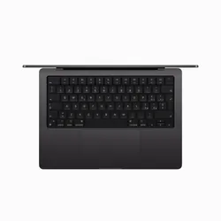 Apple MacBook Pro Ordinateur portable 36,1 cm (14.2") Apple M M3 Pro 18 Go 1 To SSD Wi-Fi 6E (802.11ax) macOS Sonoma Noir