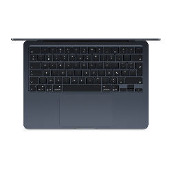 Apple MacBook Air Apple M M3 Ordinateur portable 34,5 cm (13.6") 8 Go 512 Go SSD Wi-Fi 6E (802.11ax) macOS Sonoma Bleu