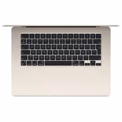 Apple MacBook Air Apple M M3 Ordinateur portable 38,9 cm (15.3") 8 Go 256 Go SSD Wi-Fi 6E (802.11ax) macOS Sonoma Beige - Vue supplémentaire 2