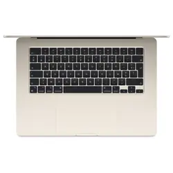 Apple MacBook Air Apple M M3 Ordinateur portable 38,9 cm (15.3") 8 Go 256 Go SSD Wi-Fi 6E (802.11ax) macOS Sonoma Beige