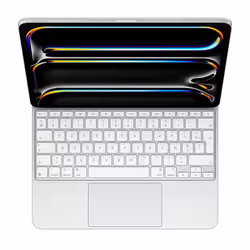 Apple Magic Keyboard pour iPad Pro 13 pouces (M4) - Français - Blanc - Vue supplémentaire 2