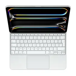 Apple Magic Keyboard pour iPad Pro 13 pouces (M4) - Français - Blanc