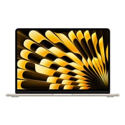 Apple MacBook Air Apple M M4 Ordinateur portable 34,5 cm (13.6") 16 Go 256 Go SSD Wi-Fi 6E (802.11ax) macOS Sequoia Beige