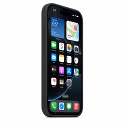 Apple Coque en silicone avec MagSafe pour iPhone 16 Pro - Noir - Vue supplémentaire 3