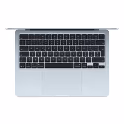 Apple MacBook Air Apple M M4 Ordinateur portable 34,5 cm (13.6") 16 Go 512 Go SSD Wi-Fi 6E (802.11ax) macOS Sequoia Bleu - Vue supplémentaire 2
