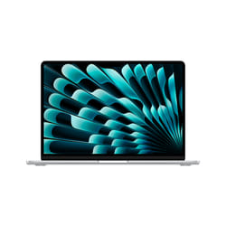 Apple MacBook Air Apple M M3 Ordinateur portable 34,5 cm (13.6") 16 Go 256 Go SSD Wi-Fi 6E (802.11ax) macOS Sequoia Argent