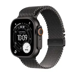 Apple Watch Ultra 3 OLED 49 mm Numérique 422 x 514 pixels Écran tactile 5G Noir Wifi GPS (satellite)