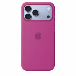 Apple Coque en silicone avec MagSafe pour iPhone 18 Pro Max - Magenta - Vue supplémentaire 2