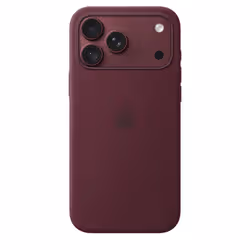 Apple Coque en silicone avec MagSafe pour iPhone 18 Pro Max - Bordeaux