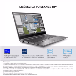 HP ZBook Fury 17.3 G8 Mobile Workstation PC i7-11800H 43,9 cm (17.3") Full HD 16 Go 512 Go SSD NVIDIA T1200 Windows 10 Pro - Vue supplémentaire 9