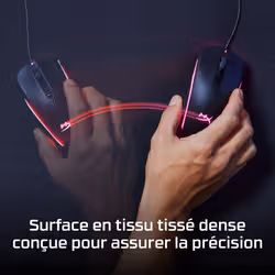 HyperX Tapis Pulsefire – Tapis de souris de gaming – Tissu (XL) - Vue supplémentaire 8