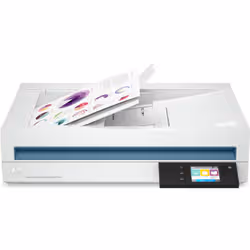 HP Scanjet Enterprise Flow N6600 fnw1 Numériseur à plat et adf 1200 x 1200 DPI A4 Blanc - Vue supplémentaire 2