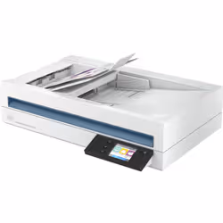 HP Scanjet Enterprise Flow N6600 fnw1 Numériseur à plat et adf 1200 x 1200 DPI A4 Blanc - Vue supplémentaire 4