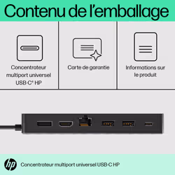HP Concentrateur multiport USB-C universel - Vue supplémentaire 4