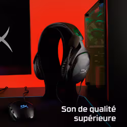 HyperX Casque gamer - Cloud Cluster 2 (noir) - Vue supplémentaire 12