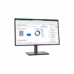 Lenovo ThinkVision P27h-30 LED display 68,6 cm (27") 2560 x 1440 pixels Quad HD LCD Noir - Vue supplémentaire 3
