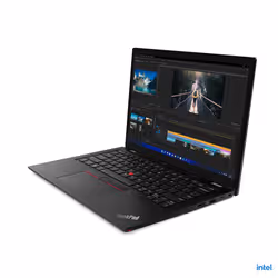 Lenovo ThinkPad L13 Yoga Hybride (2-en-1) 33,8 cm (13.3") Écran tactile WUXGA Intel® Core™ i7 i7-1255U 16 Go DDR4-SDRAM 512 Go SSD Wi-Fi 6 (802.11ax) Windows 11 Pro Noir - Vue supplémentaire 2