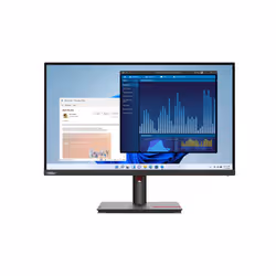 Lenovo ThinkVision T27p-30 LED display 27" 3840 x 2160 pixels 4K Ultra HD Noir - Vue supplémentaire 3