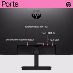 HP P22 G5 écran plat de PC 21.5" Full HD Noir - Vue supplémentaire 12