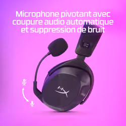 HyperX Casque gamer - Cloud Stinger 2 sans fil - Vue supplémentaire 13