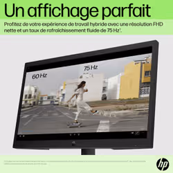 HP P22v G5 écran plat de PC 21.4" Full HD Noir - Vue supplémentaire 7