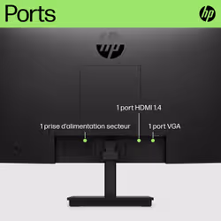 HP P22v G5 écran plat de PC 21.4" Full HD Noir - Vue supplémentaire 9