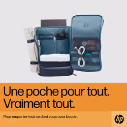 HP Sac à dos pour ordinateur portable Travel 25 litres 15,6 pouces (gris acier) - Vue supplémentaire 8