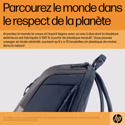 HP Sac à dos pour ordinateur portable Travel 18 litres 15,6 pouces, gris fer - Vue supplémentaire 5