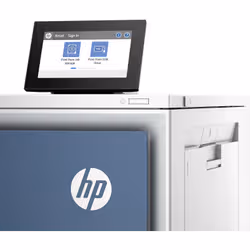 HP LaserJet Enterprise Imprimante Color 6701dn, Imprimer, Port avant pour lecteur Flash USB; Bacs haute capacité en option; Écran tactile; Cartouche TerraJet - Vue supplémentaire 9