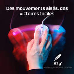 HyperX Pulsefire Haste 2 - Souris gaming (noir) - Vue supplémentaire 12