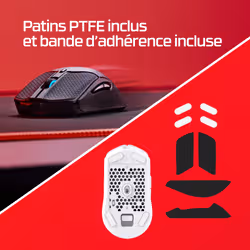 HyperX Pulsefire Haste 2 - Souris sans fil gaming (noir) - Vue supplémentaire 13