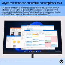 HP Écran FHD E27 G5 - Vue supplémentaire 5