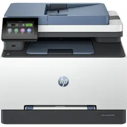 HP Color LaserJet Pro Imprimante multifonction 3303sdw, Couleur, Imprimante pour Petites/moyennes entreprises, Impression, copie, numérisation, Imprimer depuis un téléphone ou une tablette; Chargeur automatique de documents; Impression recto-verso; Numérisation vers e-mail; Numérisation vers PDF; Port avant pour lecteur Flash USB; Écran tactile; Cartouche TerraJet; Sans fil