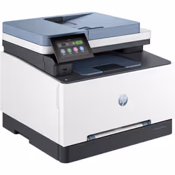 HP Imprimante multifonction Color LaserJet Pro 3303fdw, Couleur, Imprimante pour Petites/moyennes entreprises, Impression, copie, scan, fax, Sans fil; Imprimer depuis un téléphone ou une tablette; Chargeur automatique de documents; Impression recto-verso; Numérisation recto-verso; Numérisation vers e-mail; Numérisation vers PDF; Télécopie; Écran tactile; Port avant pour lecteur Flash USB; Cartouche TerraJet - Vue supplémentaire 3