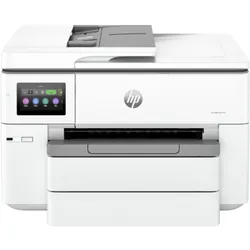 HP OfficeJet Pro Imprimante tout-en-un grand format 9730, Couleur, Imprimante pour Petit bureau, Impression, copie, numérisation, Sans fil; Imprimer depuis un téléphone ou une tablette; Chargeur automatique de documents; Impression recto-verso; Numérisation recto-verso; Numérisation vers e-mail; Numérisation vers PDF; Écran tactile; Mode silencieux