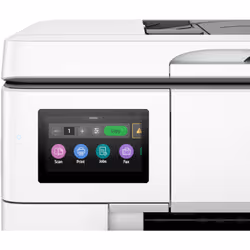 HP OfficeJet Pro Imprimante tout-en-un grand format 9730, Couleur, Imprimante pour Petit bureau, Impression, copie, numérisation, Sans fil; Imprimer depuis un téléphone ou une tablette; Chargeur automatique de documents; Impression recto-verso; Numérisation recto-verso; Numérisation vers e-mail; Numérisation vers PDF; Écran tactile; Mode silencieux - Vue supplémentaire 9