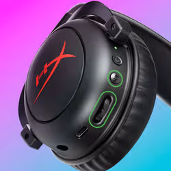 HyperX Cloud II Core Wireless GAM HEADSET Avec fil &sans fil Arceau Gaming Noir - Vue supplémentaire 8