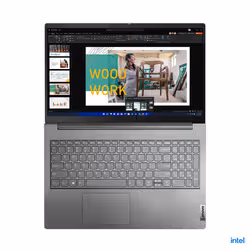 Lenovo ThinkBook 15 Ordinateur portable 39,6 cm (15.6") Full HD Intel® Core™ i5 i5-1235U 8 Go DDR4-SDRAM 256 Go SSD Wi-Fi 6 (802.11ax) Windows 11 Pro Gris - Vue supplémentaire 4