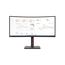 Lenovo ThinkVision T34w-30 LED display 86,4 cm (34") 3440 x 1440 pixels Wide Quad HD Noir