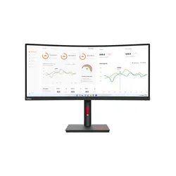 Lenovo ThinkVision T34w-30 LED display 86,4 cm (34") 3440 x 1440 pixels Wide Quad HD Noir