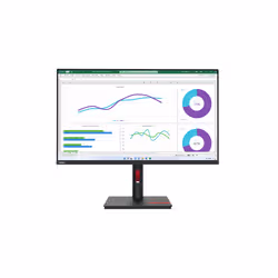 Lenovo ThinkVision T32h-30 LED display 80 cm (31.5") 2560 x 1440 pixels Quad HD Noir - Vue supplémentaire 3