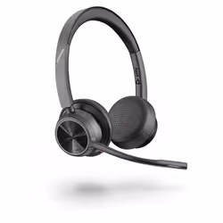 HP Poly Voyager 4320 USB-C Headset +BT700 dongle Sans fil Arceau Bureau/Centre d'appels Bluetooth Noir - Vue supplémentaire 6