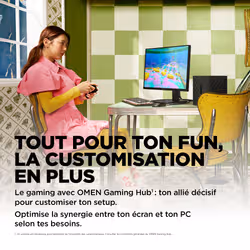HP OMEN by 31.5 inch QHD 165Hz Gaming Monitor - OMEN 32q écran plat de PC - Vue supplémentaire 13