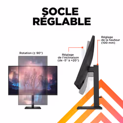 HP OMEN by 31.5 inch QHD 165Hz Gaming Monitor - OMEN 32q écran plat de PC - Vue supplémentaire 8