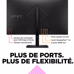 HP OMEN by 31.5 inch QHD 165Hz Gaming Monitor - OMEN 32q écran plat de PC - Vue supplémentaire 9